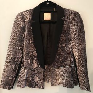 Rebecca Taylor Python print jacket